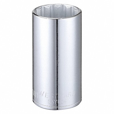 WESTWARD 53YU04 Socket Steel Chrome 25 mm