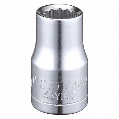 WESTWARD 53YU62 Socket Steel Chrome 11 mm