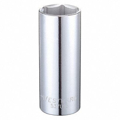 WESTWARD 53YU93 Socket Steel Chrome 1 in
