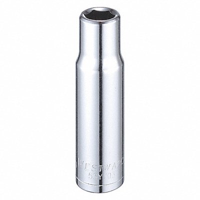 WESTWARD 53YV03 Socket Steel Chrome 12 mm