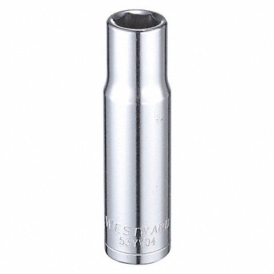 WESTWARD 53YV04 Socket Steel Chrome 13 mm