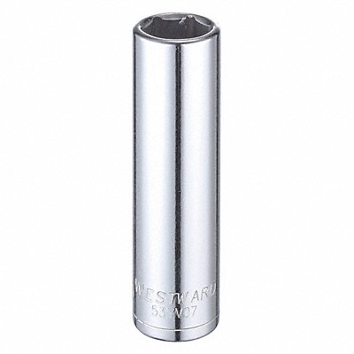 WESTWARD 53YV07 Socket Steel Chrome 16 mm