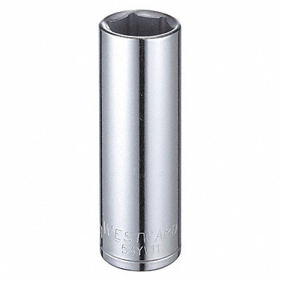 WESTWARD 53YV11 Socket Steel Chrome 20 mm