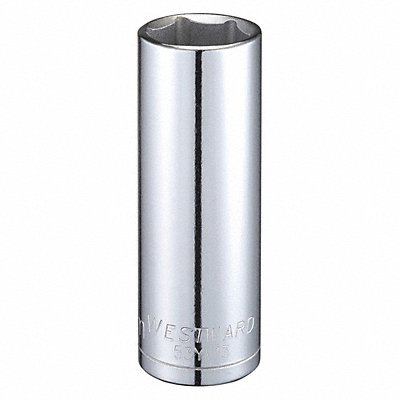 WESTWARD 53YV13 Socket Steel Chrome 22 mm