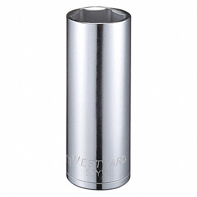 WESTWARD 53YV15 Socket Steel Chrome 24 mm