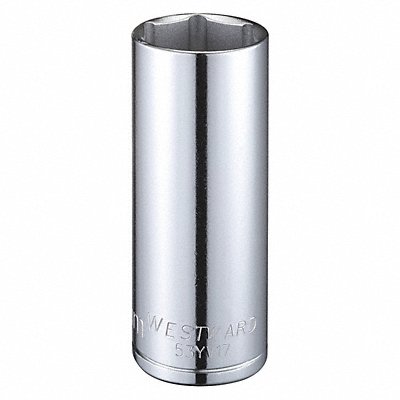 WESTWARD 53YV17 Socket Steel Chrome 26 mm