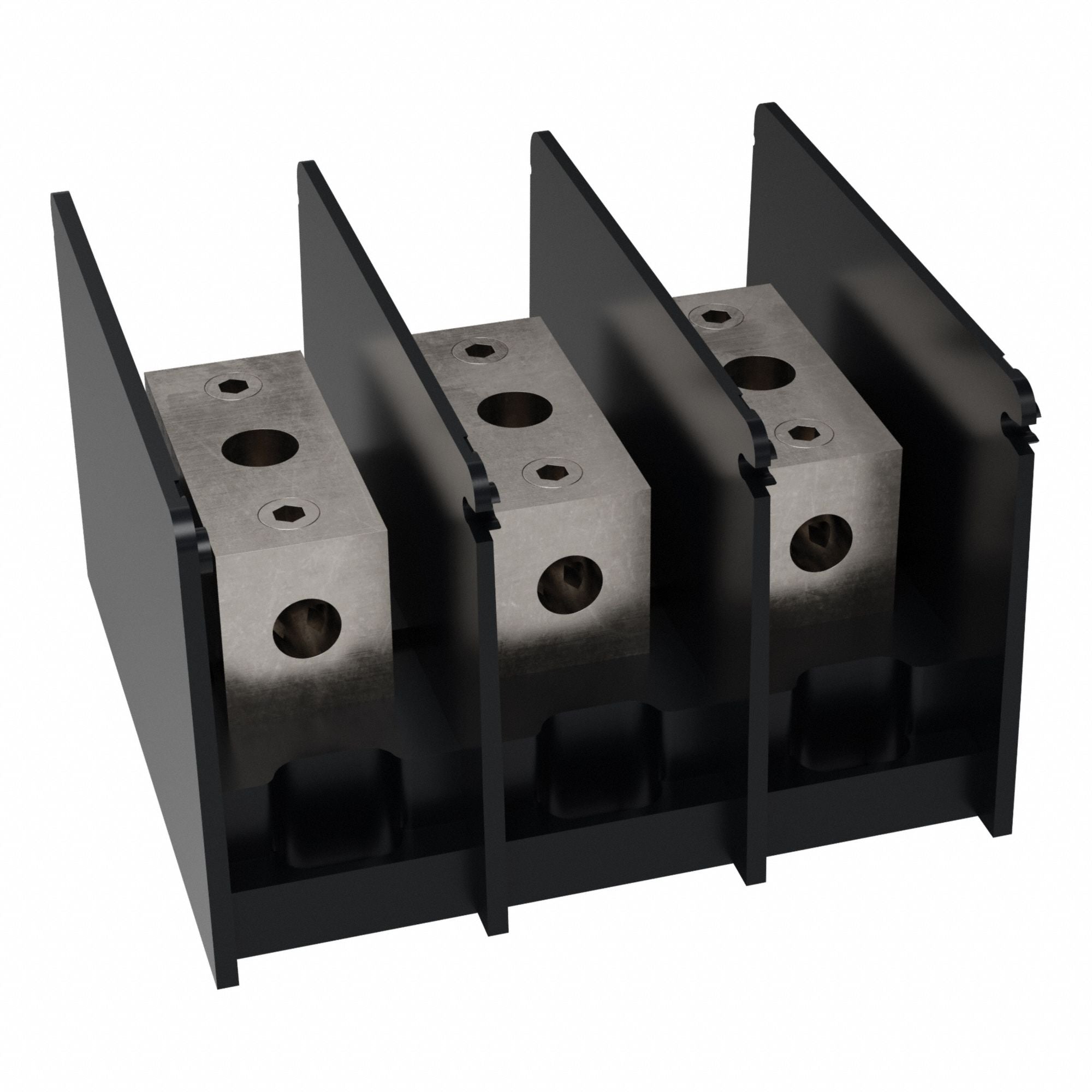 MERSEN MPDB67053 Power Dstribution Block Al Int 175A 3P 1
