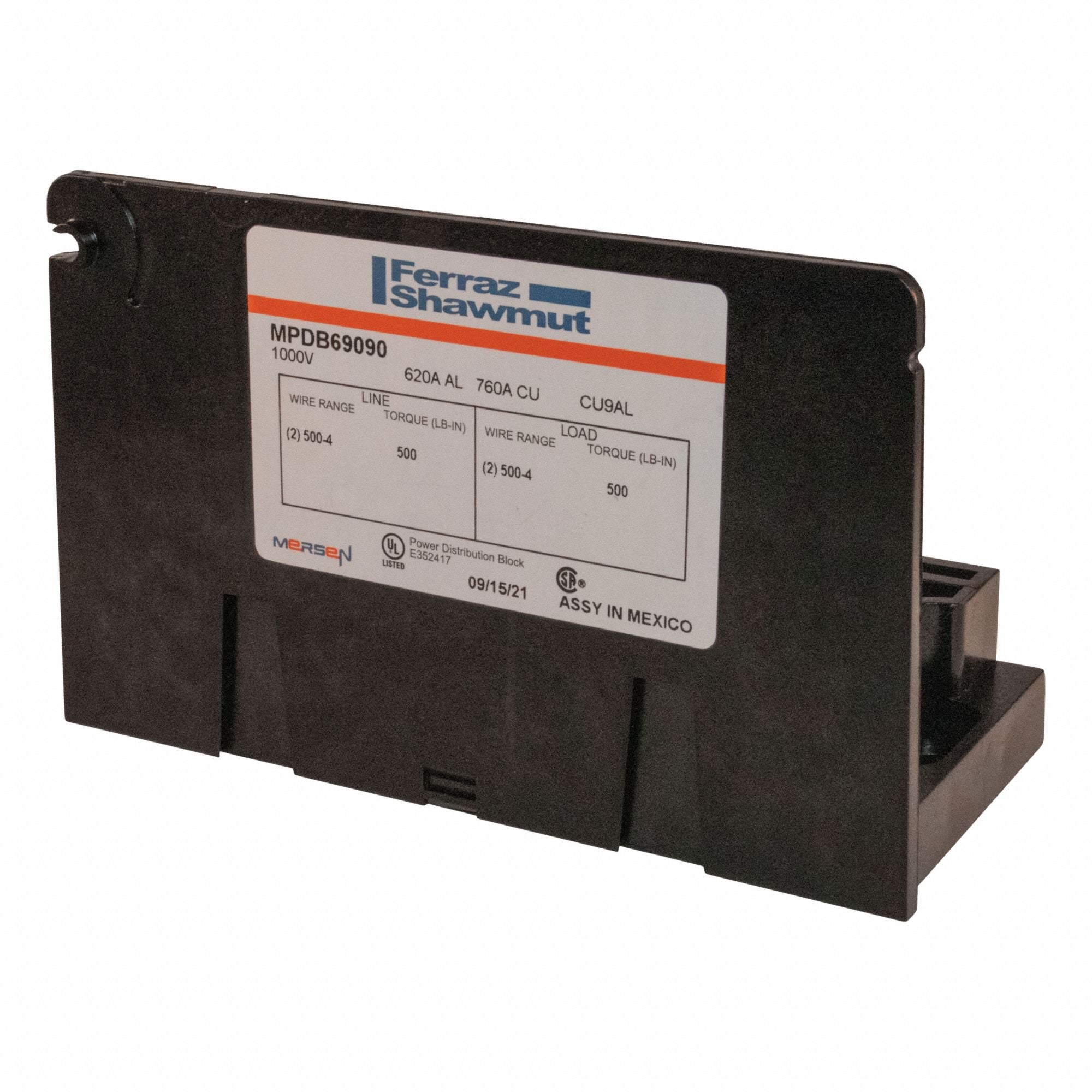 MERSEN MPDB69090 Power Dstribution Block Al Lg 760A AD 2