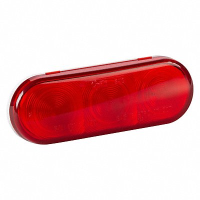 GROTE 54172 Stop/Turn/Tail Light Oval Red 6-1/2 L