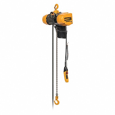 HARRINGTON SEQ005SD15 Electric Chain Hoist 14.8A 25/4.2 fpm