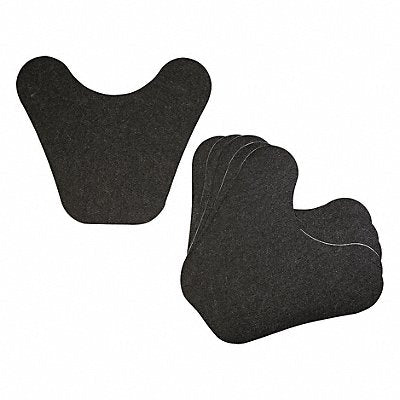 PIG GRP7003BK Toilet Mat Black Unscented 15 1/2 in PK6