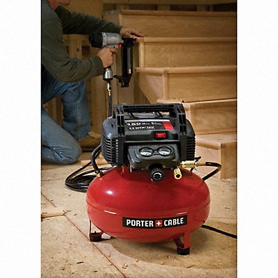 PORTER CABLE C2002 Portable Air Compressor 6 gal Pancake