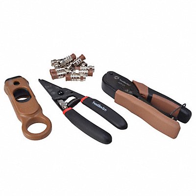 SOUTHWIRE 58744140 Communications Tool Set 4 Pieces w/Case