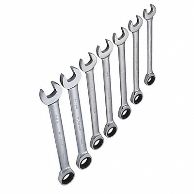 WESTWARD 54DG23 Combination Wrench St Steel Fll Plish Standard