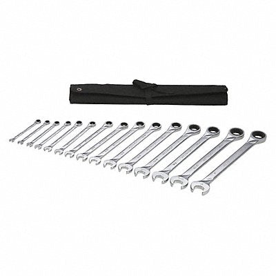 WESTWARD 54DG26 Combination Wrench St Steel Fll Plish Standard