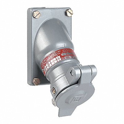 HUBBELL KRS20 Pn Slv Rec Grey 20 A 2Pl Single