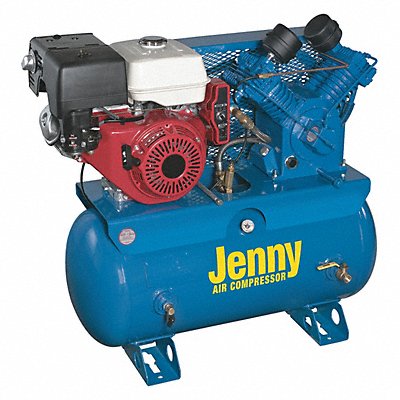 JENNY W13HGB30T Stationary Air Compressor 2 Stage 13 hp