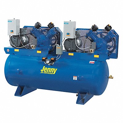 JENNY 2W5B1202301 Electric Air Compressor 5 hp 2 Stage