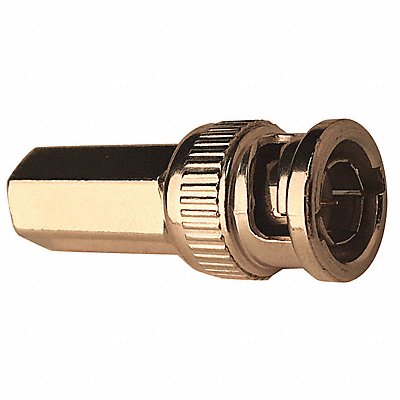VITEK VTBNCTWSTRG610 Coaxial Twist Connector BNC Male PK10
