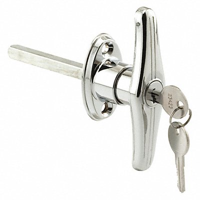 PRIME-LINE GD52122 T Latching Handle Zinc Silver
