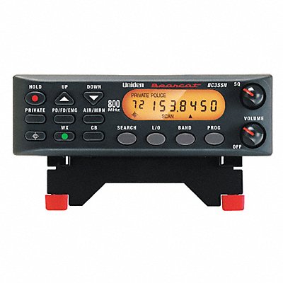 UNIDEN BC355N Police Scanner Analog Type 300 Channels