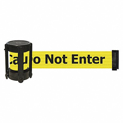 TENSABARRIER CASSETTEMAXNOYAXC Barrier Post Plastic Post Black Finish