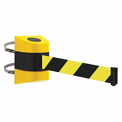 TENSABARRIER 89724C35NOD4XC Barrier Post Plastic Post Yellow Finish