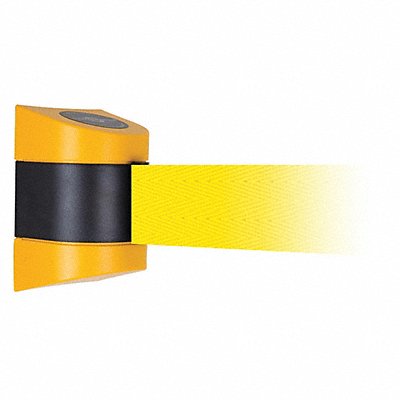 TENSABARRIER 89730M35NOY5XD Barrier Post Plastic Post Yellow Finish