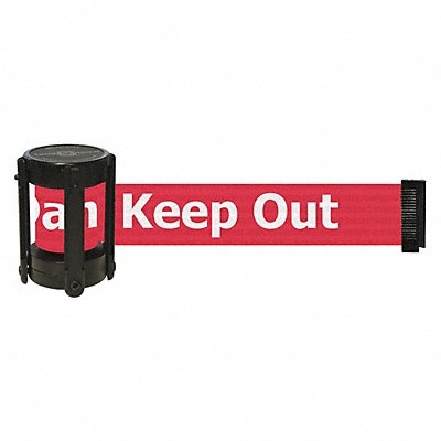 TENSABARRIER CASSETTEMAXNORHXC Barrier Post Plastic Post Black Finish