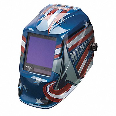 LINCOLN ELECTRIC K31754 Welding Helmet American Flag Graphic