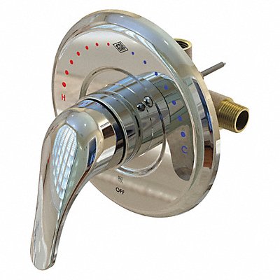 ACORN SV16LVR Thermostatic Mixing Valve Brass 5-1/8 H