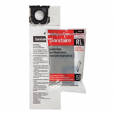 SANITAIRE 6810410 Vacuum Bag For Upright Vacuum PK5