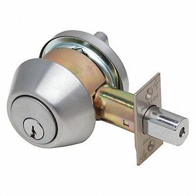 DEXTER DB1000DCT626KDC Deadbolt Locks Cylindrical Grade 1
