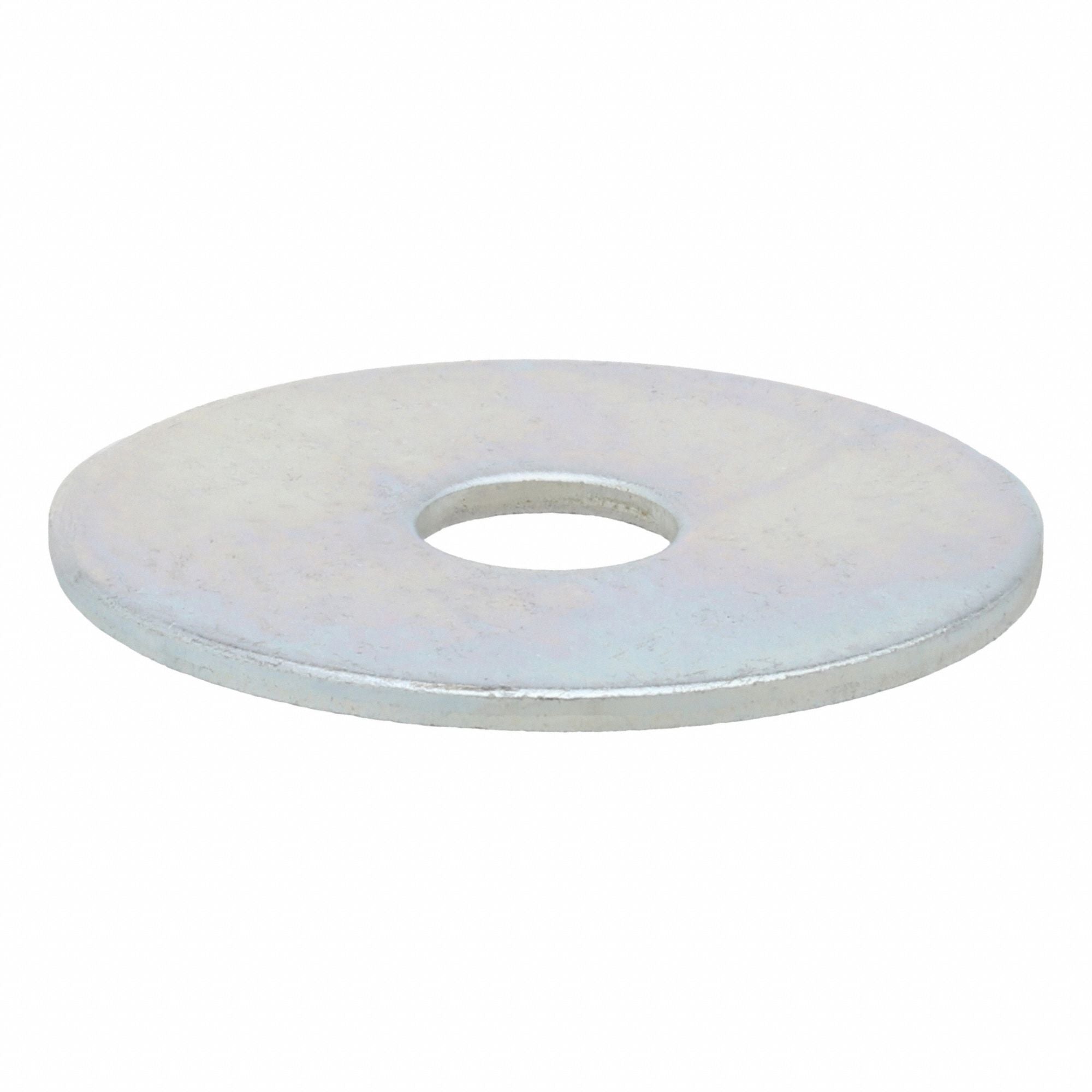 GRAINGER M384000600025 Flat Washer Zinc Stl M6 25x1.5mm 100PK