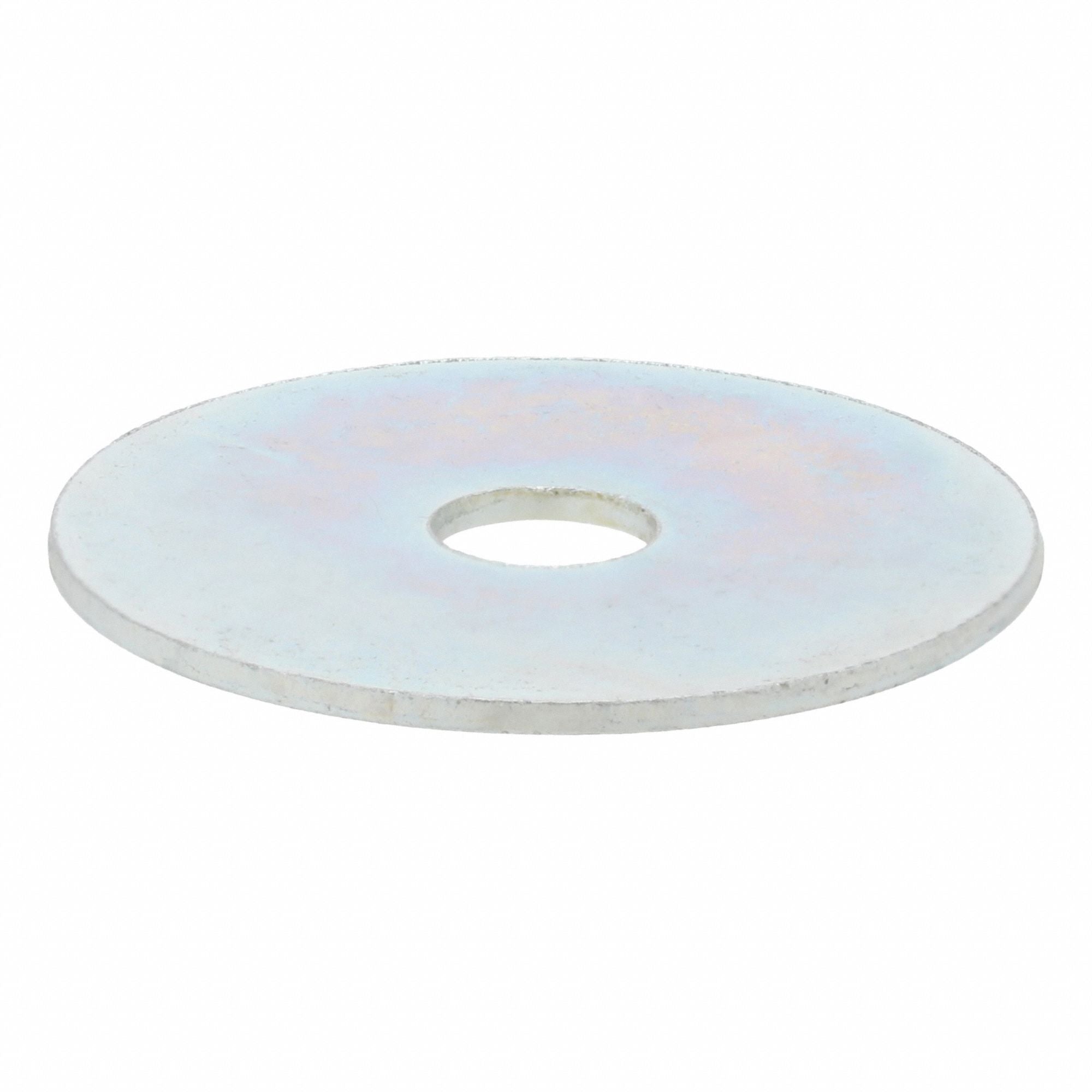 GRAINGER M384000600030 Flat Washer Zinc Stl M6 30x1.5mm 100PK