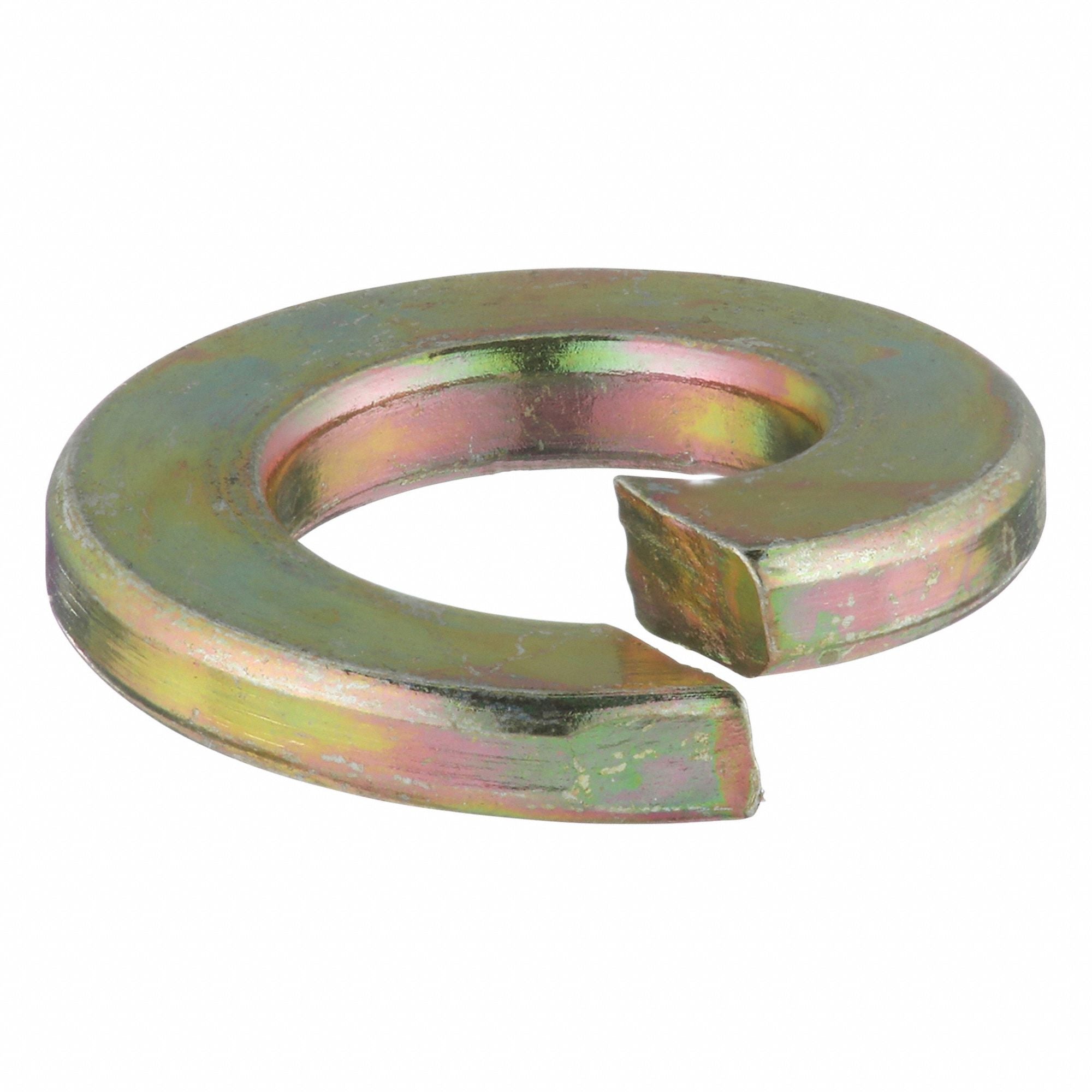 GRAINGER U370610250001 Split Lock Washer Znc SprgStl 1/4in 0.487 100PK