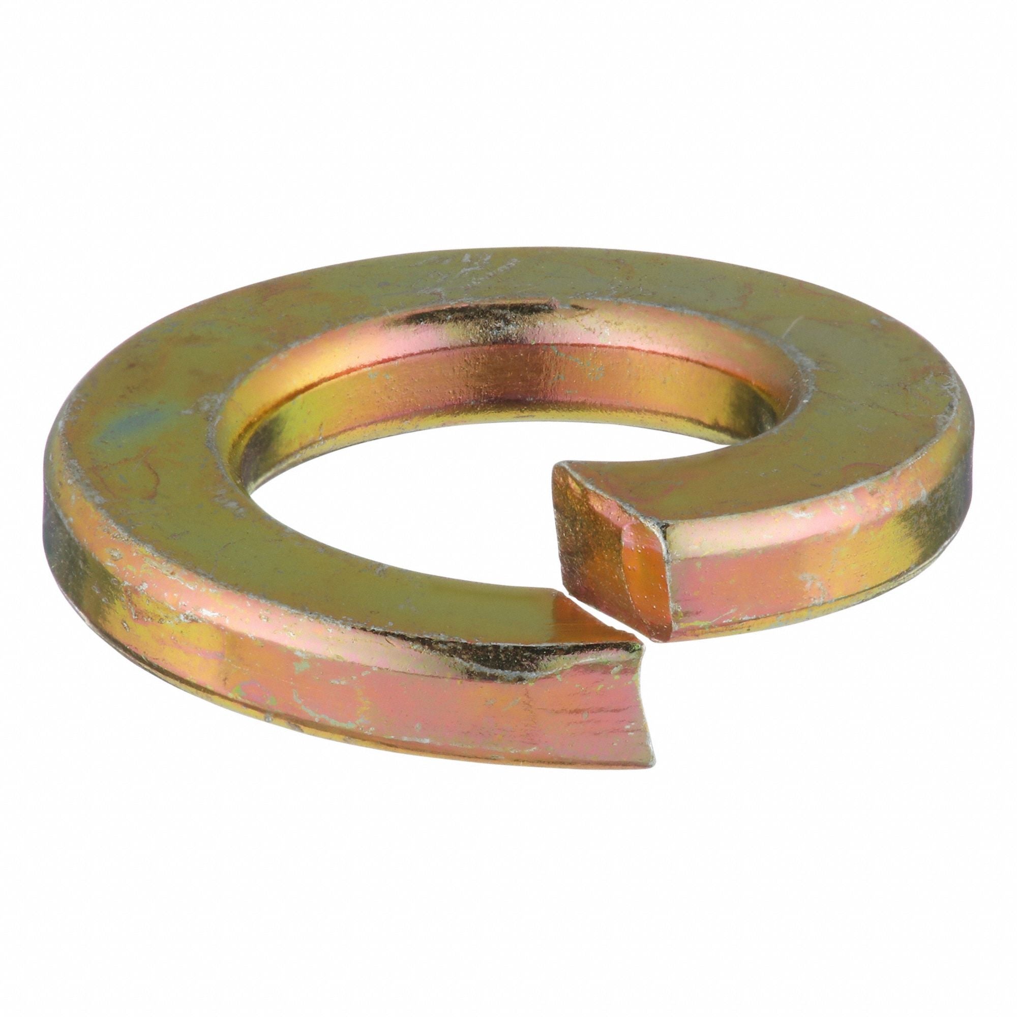 GRAINGER U370610370001 Split Lock Washer Znc SS410 3/8 in 0.68in 50PK