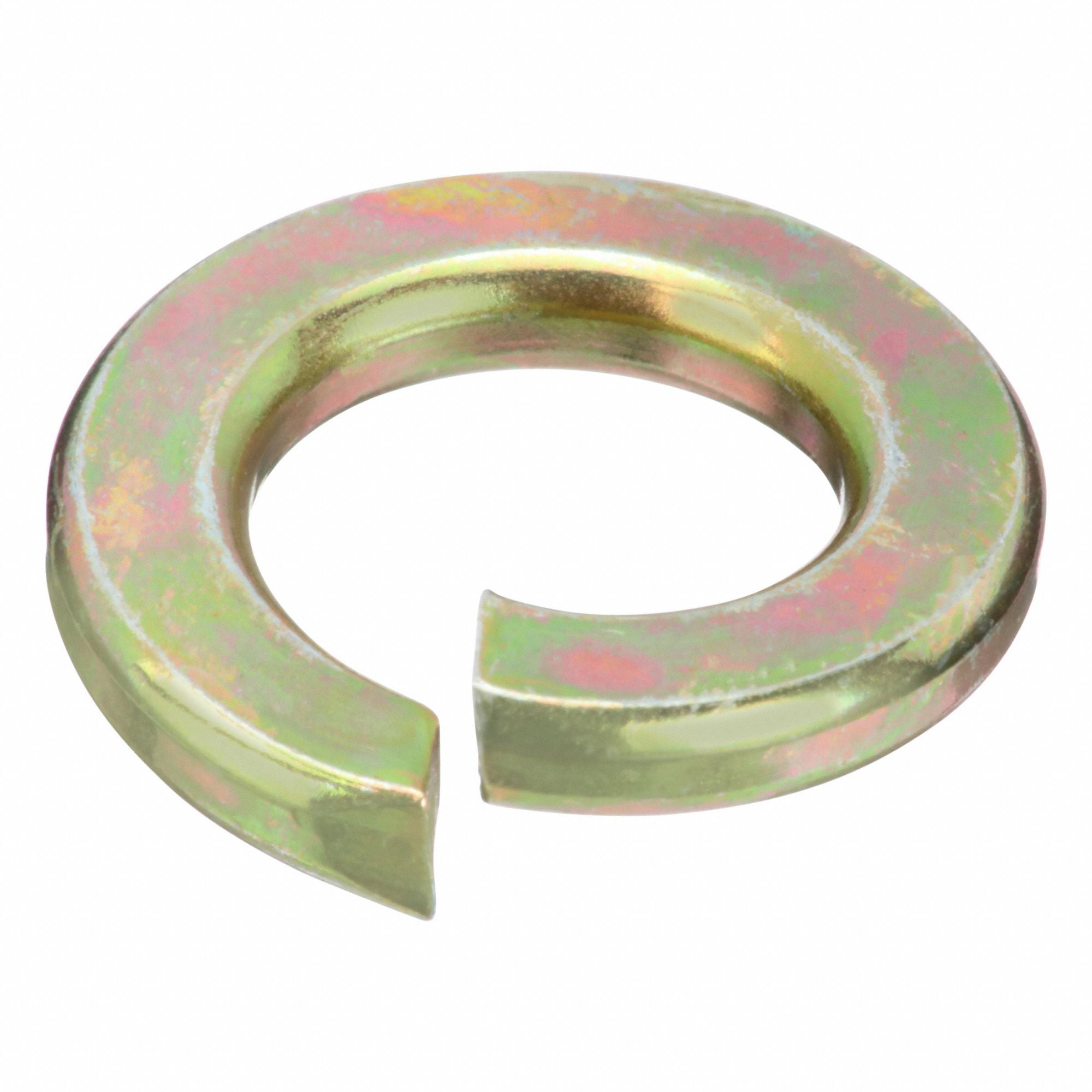GRAINGER U370610430001 Split Lock Washer Znc SprgStl 7/16 in 0.77 25PK
