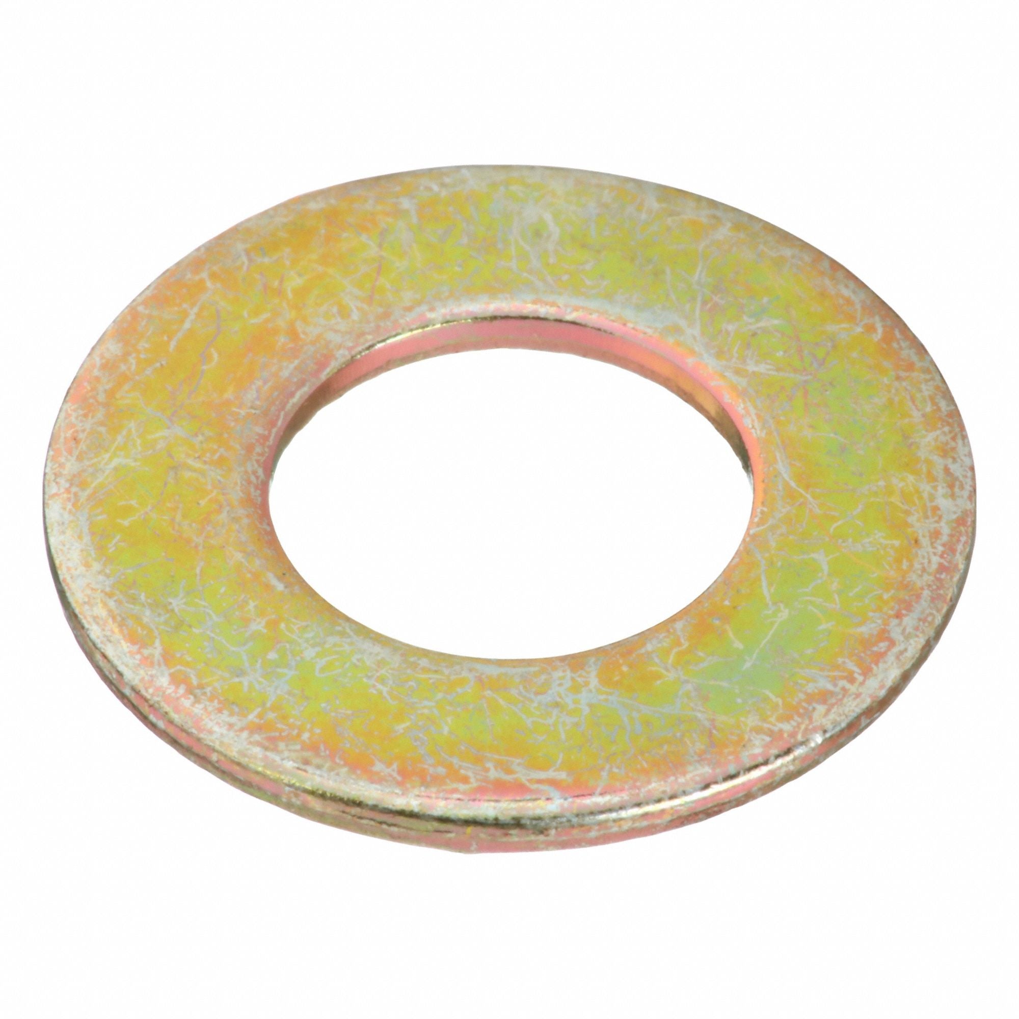 GRAINGER U382060370001 SAE Washer ZncY Stl 3/8 13/16x0.065in 100PK