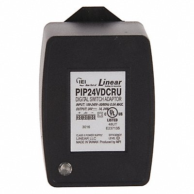 LINEAR PIP24VDC Plug-In Transformer Input Voltage 120VAC