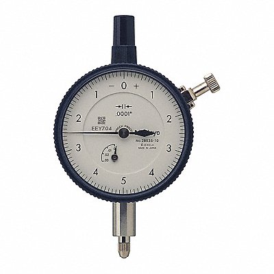 MITUTOYO 2803AB10 Dial Indicator 0 to 0.025 Range White