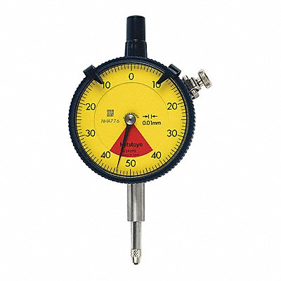 MITUTOYO 2929A Dial Indicator 0 to 0.8mm Range White
