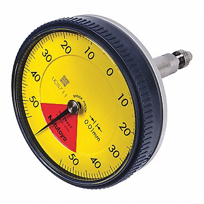 MITUTOYO 2960A Dial Indicator 0 to 0.1mm Range White