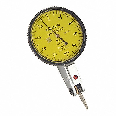 MITUTOYO 51340510H Dial Test Indicator 40mm Dial Yellow