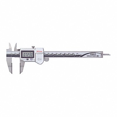 MITUTOYO 57373420 Digital Caliper 1-9/16 Jaw Depth Steel