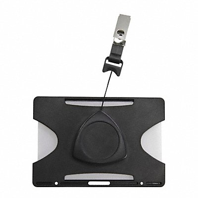 SICURIX BAU68171 Badge Holder Retractable Reel PK25