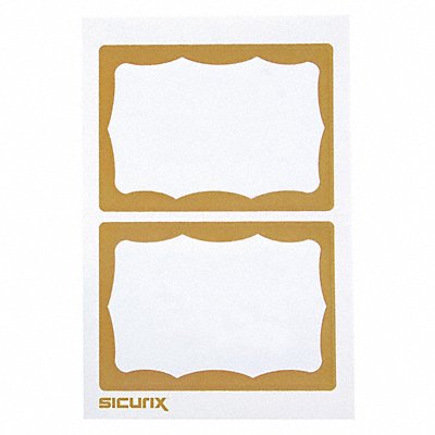 SICURIX BAU67647 ID Adhesive Badge Adhesive PK600