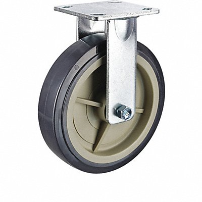 GRAINGER P21RUP080R14H10 Standard Plate Castor Rigid 1000 lb.