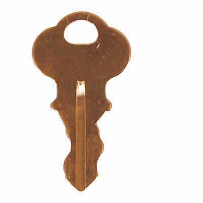 SAFETY TECHNOLOGY INTERNATIONAL KITH19032 Key Gold 1-1/2 Sz Nickel Material PK2