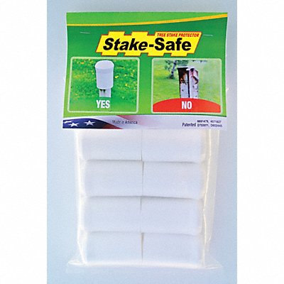 GRAINGER 1007W Post Cap White 2 Dia PK10